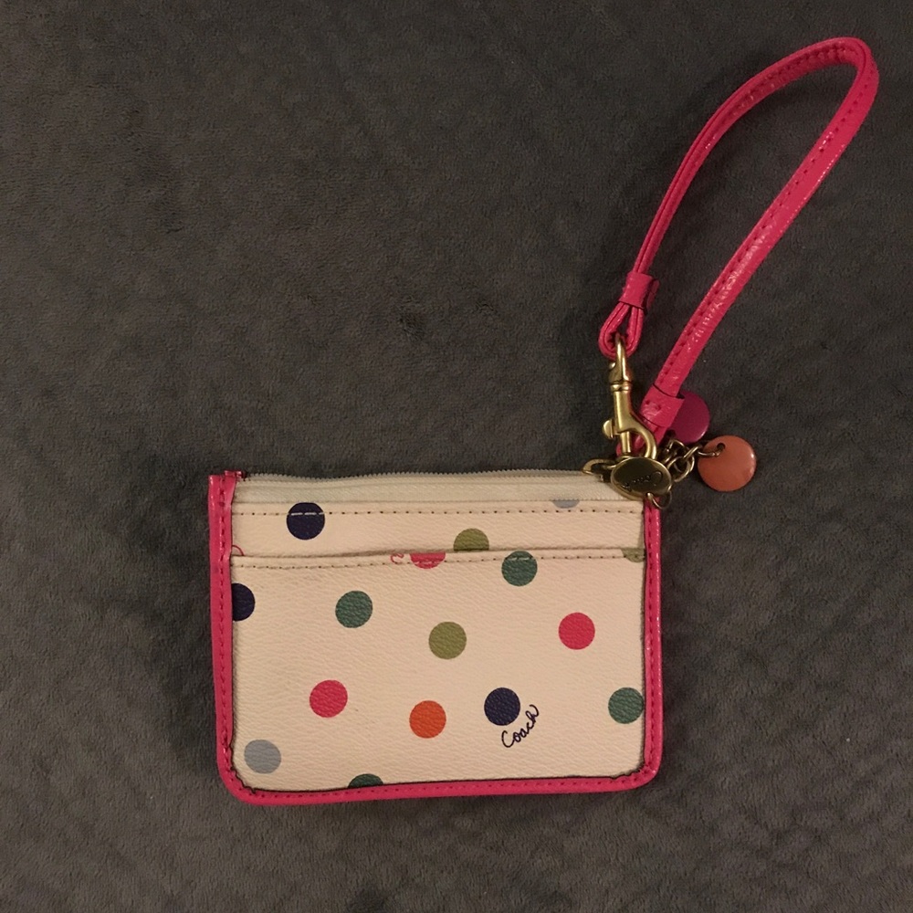 Coach Polka Dot Coin Purse